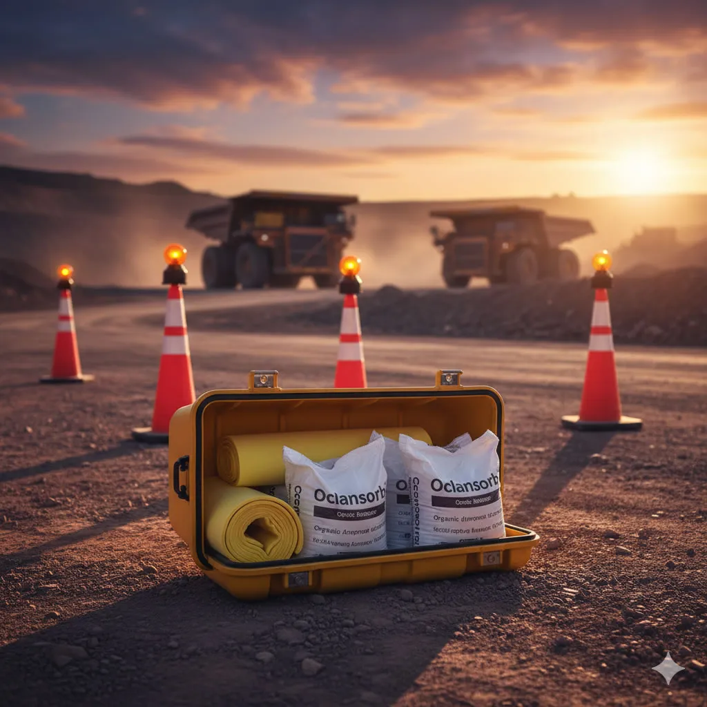 Oclansorb (Absorbente Orgánico para Hidrocarburos) 3 Absorbentes industriales para Hidrocarburos en Chile (1)