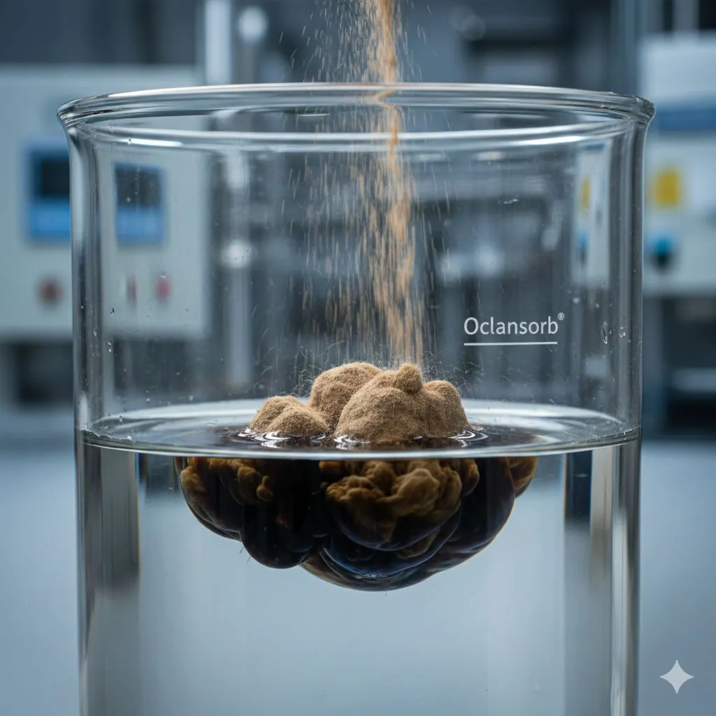 Oclansorb (Absorbente Orgánico para Hidrocarburos) 4 Absorbentes industriales para Hidrocarburos en Chile (2)